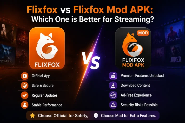 Flixfox vs Flixfox Mod APK: Which One is Better for Streaming? 1 Flixfox vs Flixfox Mod APK Which One is Better for Streaming