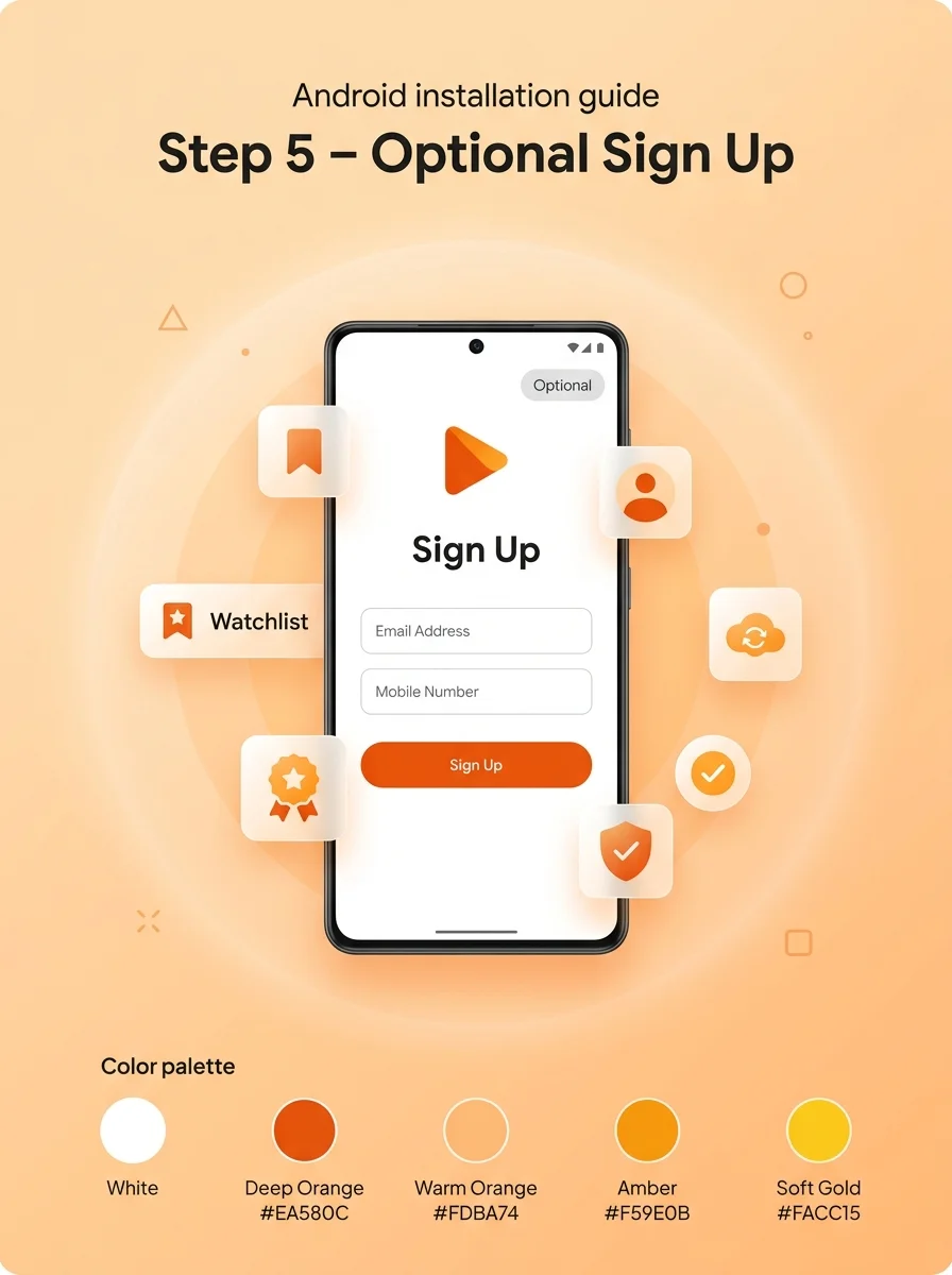 Android sign up screen illustration 202608041829