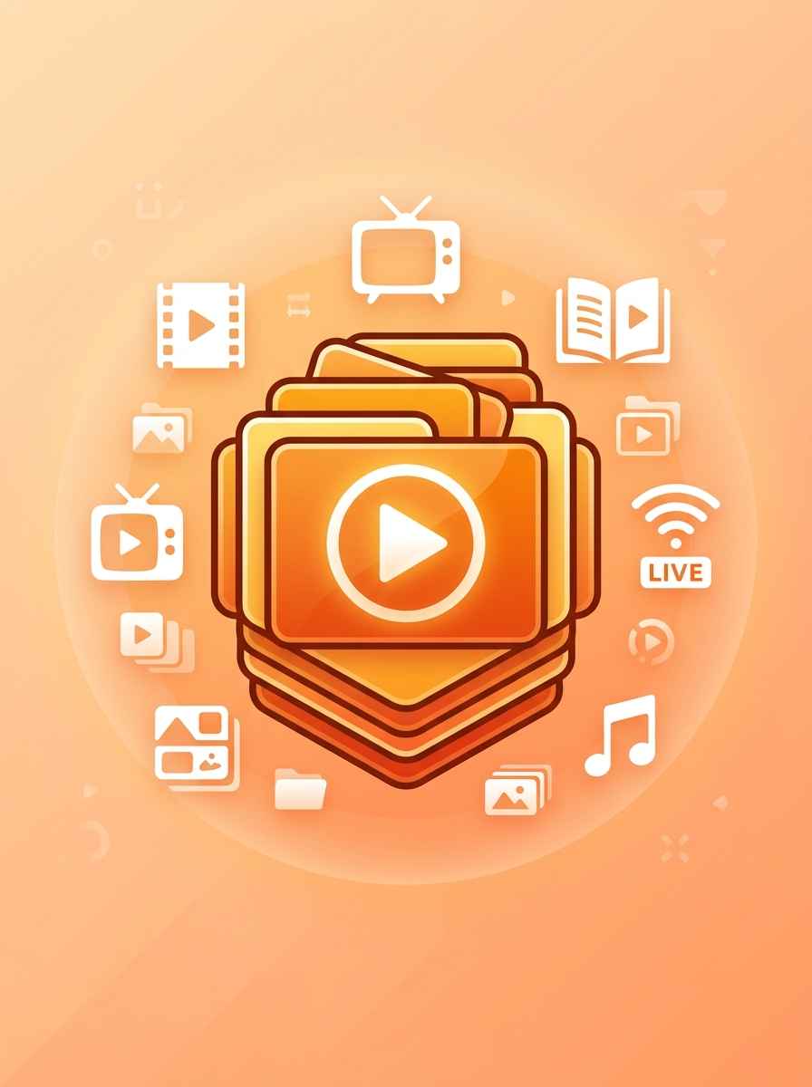 Media library icon design 202608041711 11zon